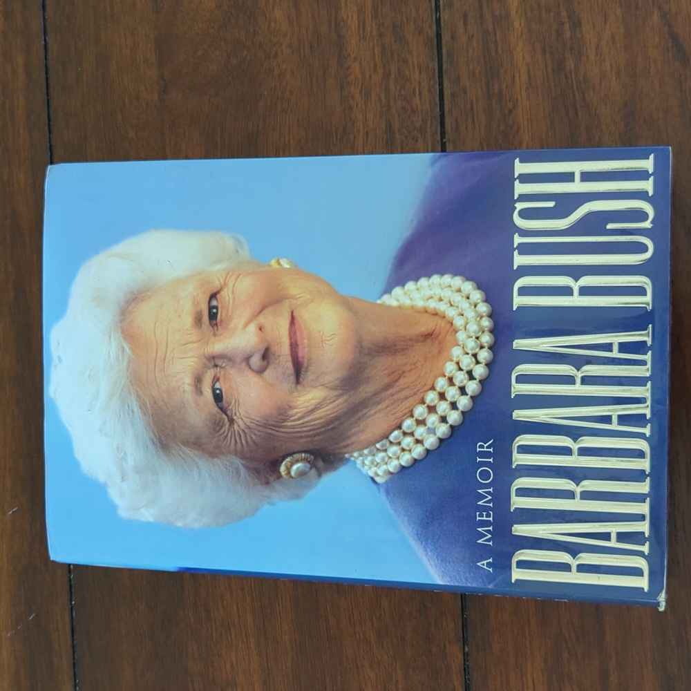 Signed A Memoir Barbara Bush used book